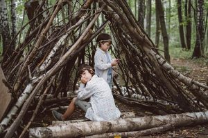 kids in a camp